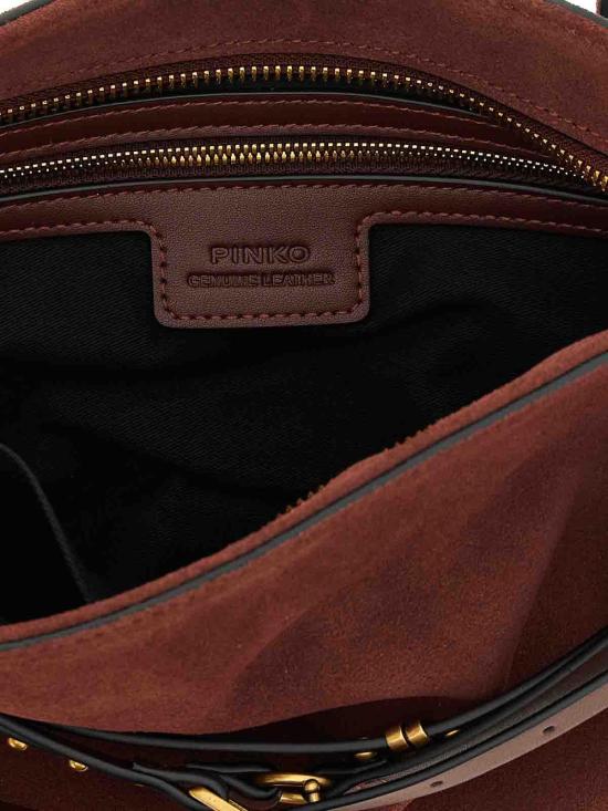 26SS 핑코 숄더백 106176A0F6R49Q Dark Red - PINKO