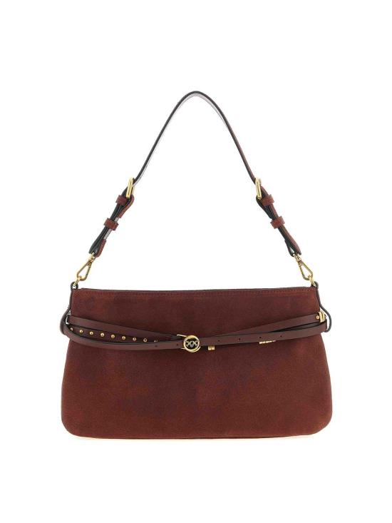 26SS 핑코 숄더백 106176A0F6R49Q Dark Red