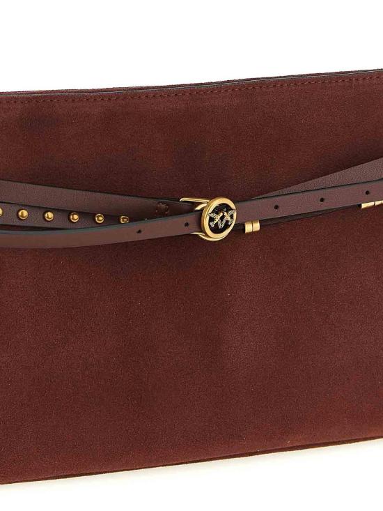 26SS 핑코 숄더백 106176A0F6R49Q Dark Red - PINKO