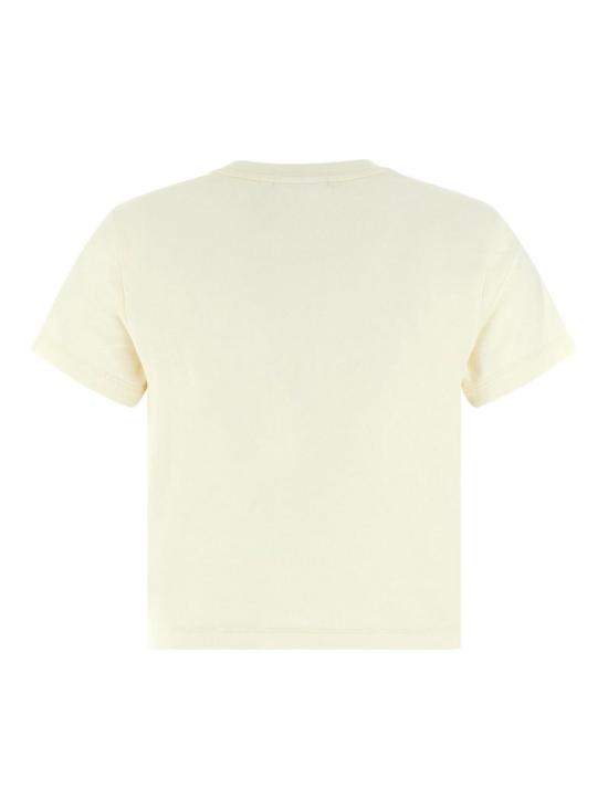 26SS 메종키츠네 드레스드 폭스 베이비 티셔츠 QW00113KJ70260443 White - MAISON KITSUNE
