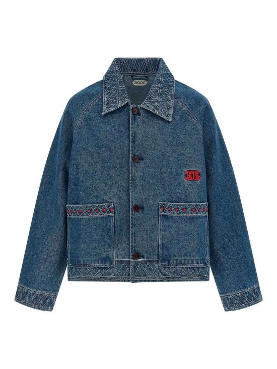 26SS 보디 데님 셔츠 MRC99JA001INDIGO Blue