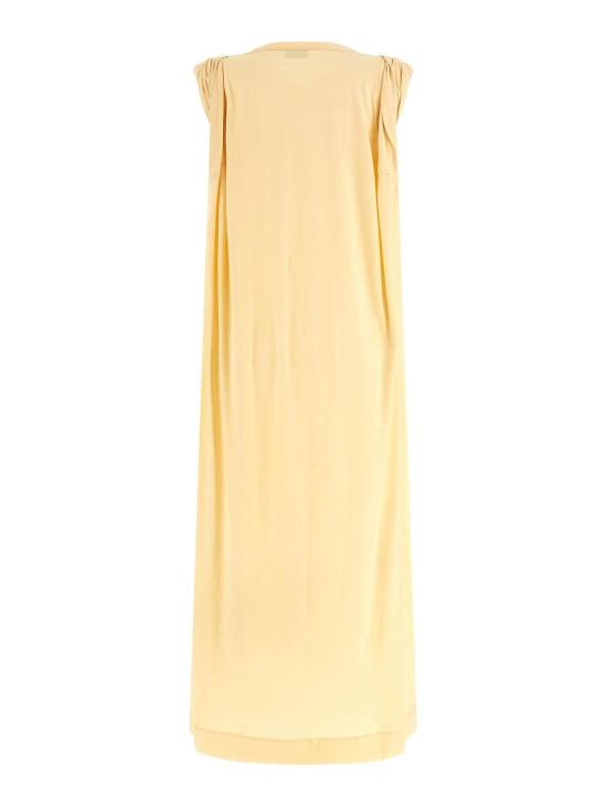 26SS 드리스 반 노튼 롱 원피스 26101113136066 Yellow - DRIES VAN NOTEN