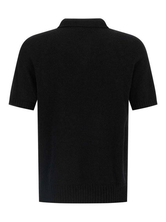 26SS 마리아 폴로 티셔츠 YSK003D8 Black - MA RY YA