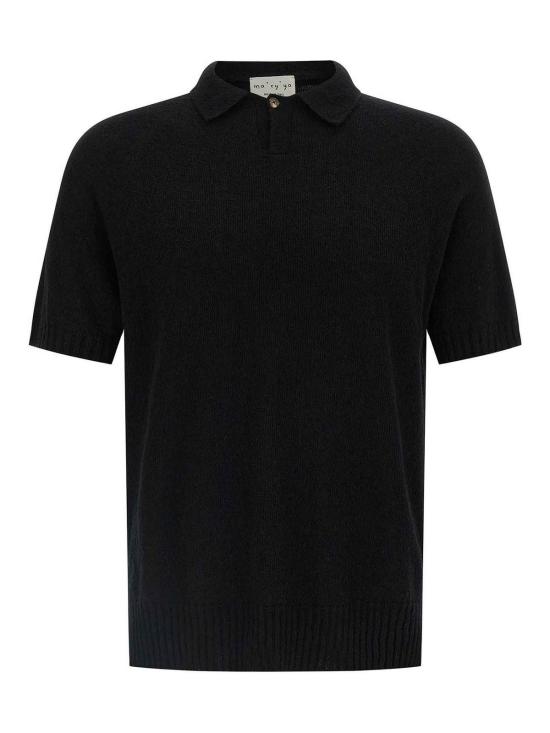 26SS 마리아 폴로 티셔츠 YSK003D8 Black