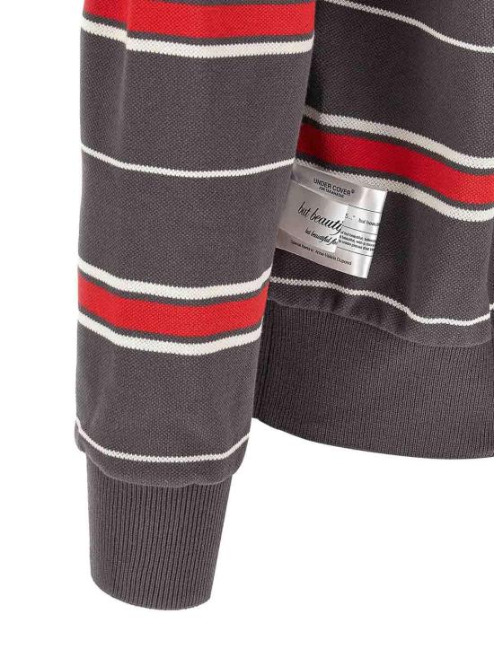 26SS 언더커버 폴로 티셔츠 UC1F48042GRAYBORDER Grey - UNDERCOVER