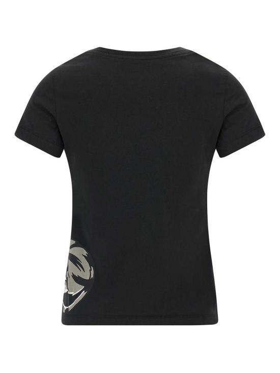 25FW 겐조 반팔 티셔츠 FF62TS2544SO99J Black - KENZO