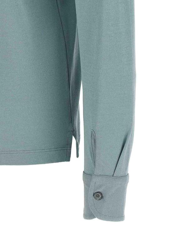 26SS 자노네 폴로 티셔츠 815132ZG380Z4220 Light Blue - ZANONE