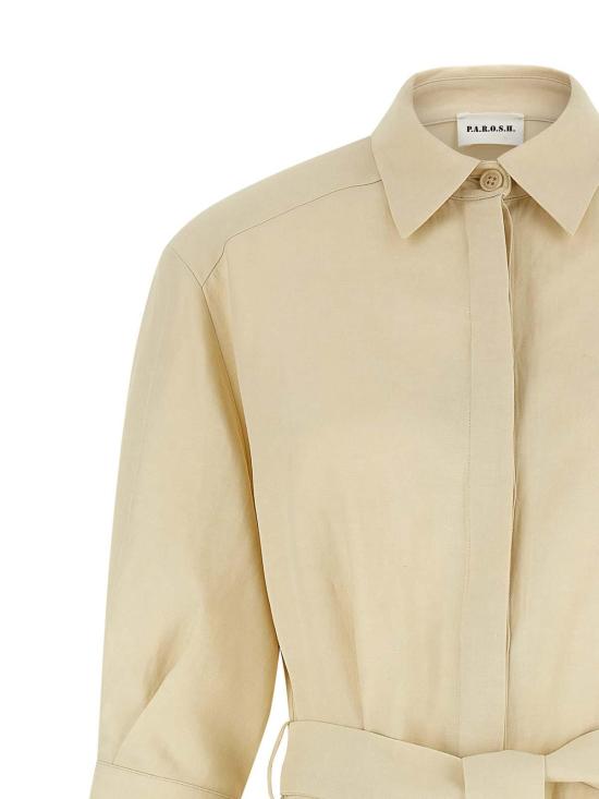 26SS 파로쉬 미디 원피스 D726153RAISA26003 Beige - PAROSH