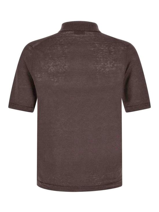 26SS 발렌타인 폴로 티셔츠 B2W02614L2094524 Brown - BALLANTYNE