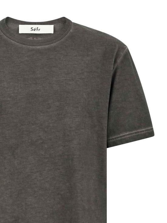 26SS 씨페러 반팔 티셔츠 MFW25MAUROWASHEDBLACK Grey - THE SEAFARER