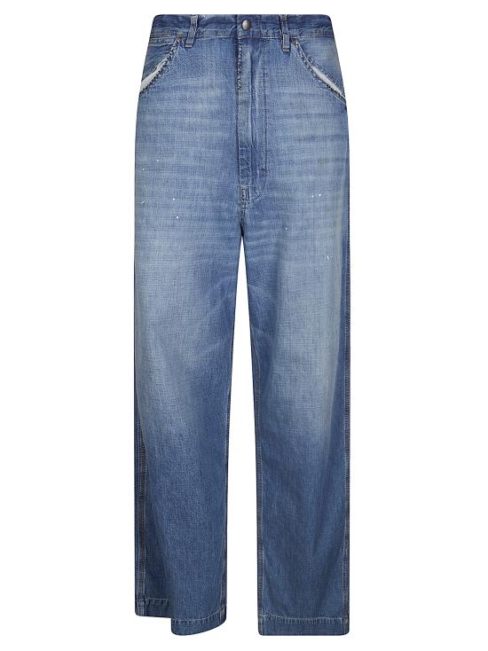 26SS 마르지엘라 스트레이트 팬츠 S51KA0615M30021 963 Medium blue vintage