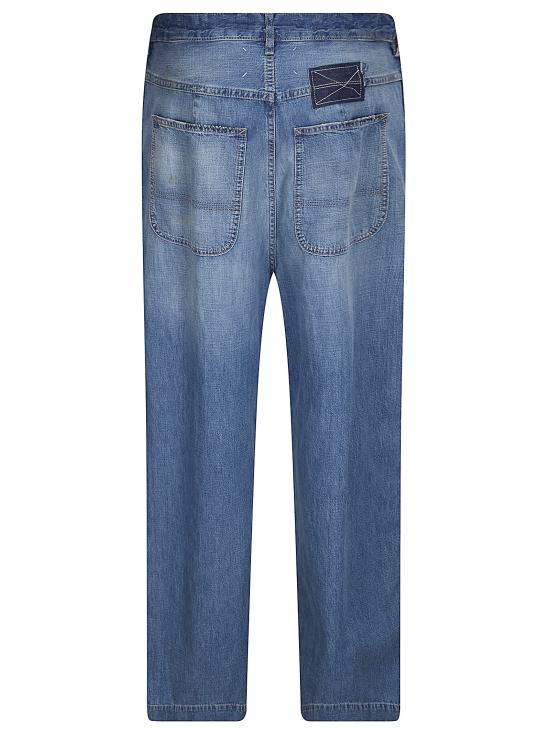 26SS 마르지엘라 스트레이트 팬츠 S51KA0615M30021 963 Medium blue vintage - MAISON MARGIELA