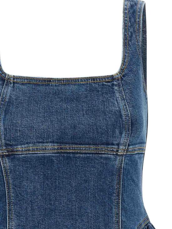 26SS 셀프 포트레이트 숏 원피스 SS26822SABLUE Blue - SELF PORTRAIT