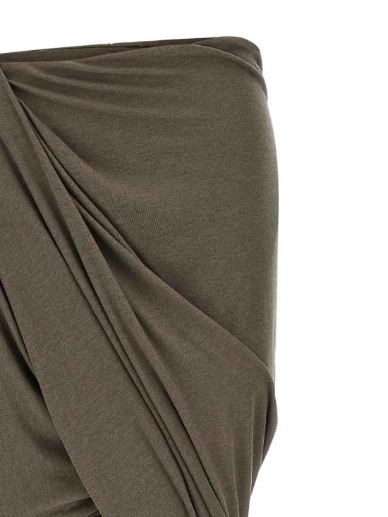 26SS 엔타이어 스튜디오 롱 스커트 ESSS26SK012560004 Grey - ENTIRE STUDIOS