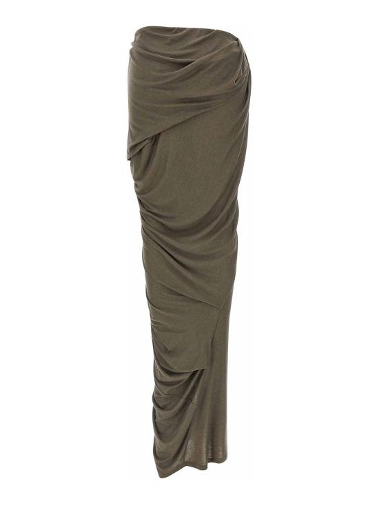 26SS 엔타이어 스튜디오 롱 스커트 ESSS26SK012560004 Grey - ENTIRE STUDIOS