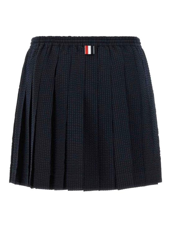 26SS 톰브라운 숏 스커트 FGCA42A06455415 Blue - THOM BROWNE