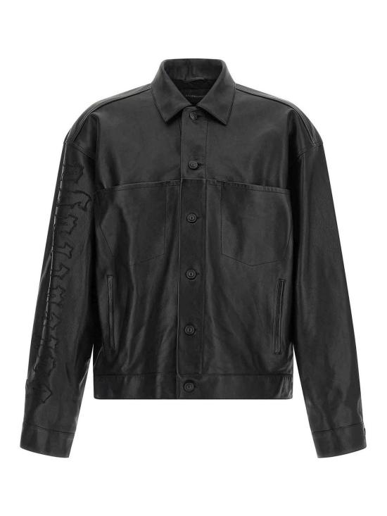 26SS 발렌시아가 긴팔 셔츠 856343TMS031000 Black