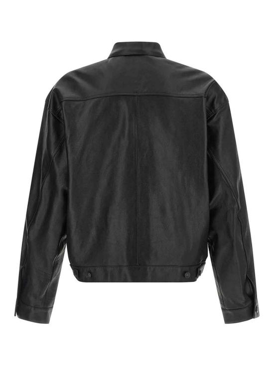 26SS 발렌시아가 긴팔 셔츠 856343TMS031000 Black - BALENCIAGA