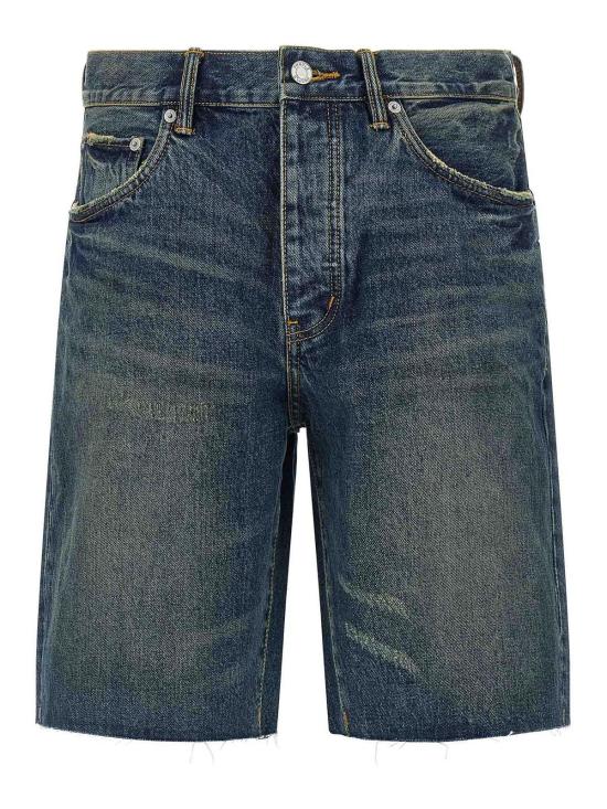 26SS 퍼플 브랜드 데님 숏팬츠 P059VTST226MIDINDIGO Blue