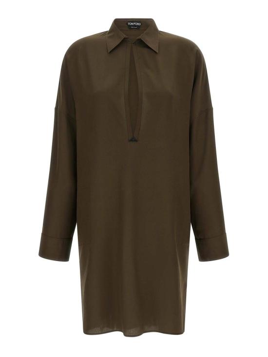 26SS 톰포드 미디 원피스 AB3632FAX1703GCW Green