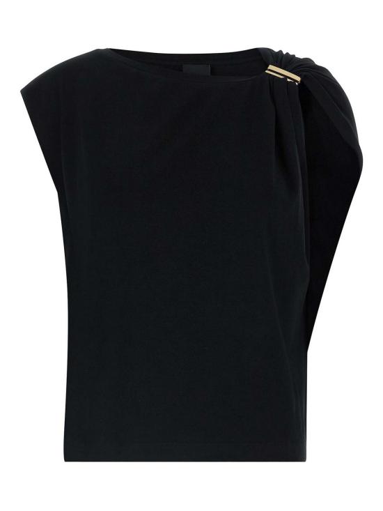 26SS 핑코 민소매 티셔츠 106478A35DZ99 Black