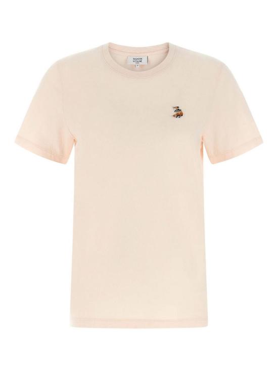26SS 메종키츠네 드리밍 폭스 레귤러 티셔츠 QW00109KJ70260448 Nude Neutrals
