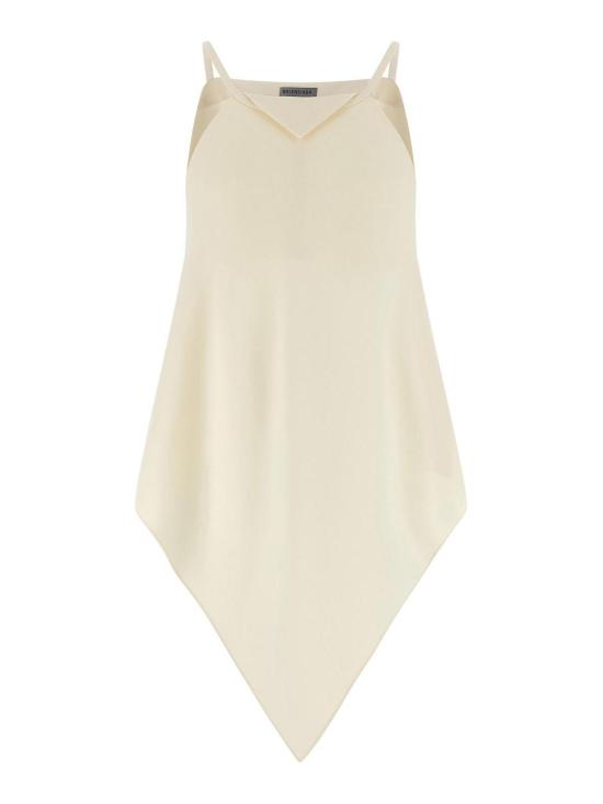 26SS 발렌시아가 민소매 티셔츠 872352TUT149002 White