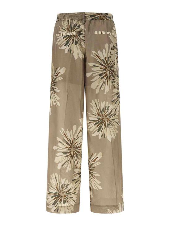 26SS 브루넬로 쿠치넬리 트레이닝/조거 팬츠 MQ967P9229C009 Green - BRUNELLO CUCINELLI