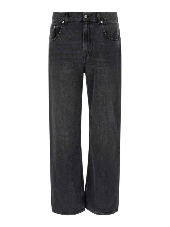 26SS 씨페러 스트레이트 팬츠 MSS26RELAXEDBLACK Black