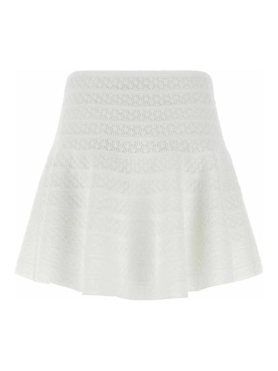 26SS 셀프 포트레이트 숏 스커트 SS26063SKWHITE White - SELF PORTRAIT