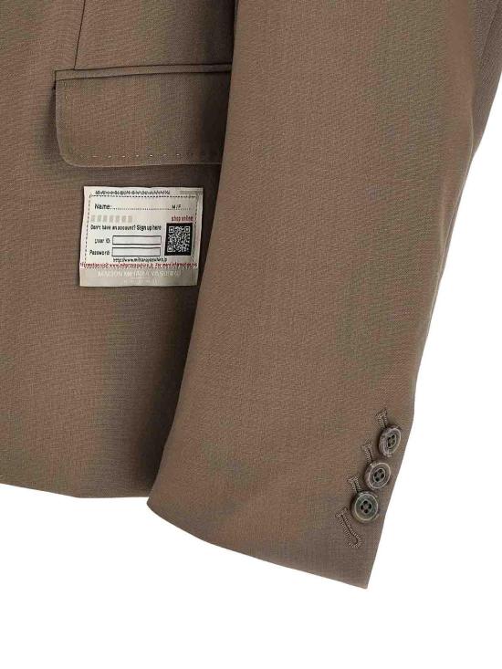26SS 메종 미하라 야스히로 수트 자켓 A16JK031BEIGE Beige - MAISON MIHARA YASUHIRO
