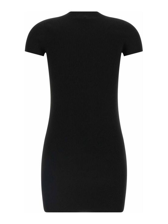 26SS 알렉산더 왕 니트 로고 미니 드레스 1KC2266079001 Black - ALEXANDER WANG