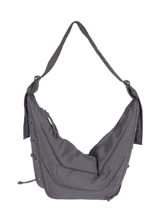 26SS 르메르 워터 리펠런트 나일론 캔버스 미디움 소프트 게임 백 BG0074LF1330 BR490 DARK CHOCOLATE