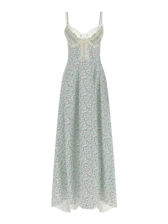 26SS 에르마노 설비노 롱 원피스 D482Q375APXWES4837 Multicolour