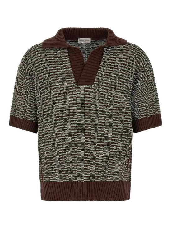 26SS 로베르토 콜리나 폴로 티셔츠 261MYA3502408 Brown