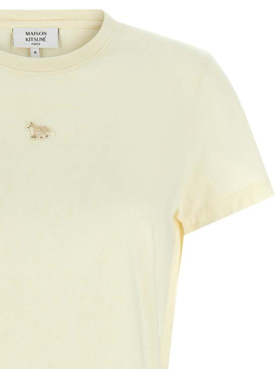 26SS 메종키츠네 베이비 폭스 베이비 티셔츠 MW00105KJ70260063 Beige - MAISON KITSUNE
