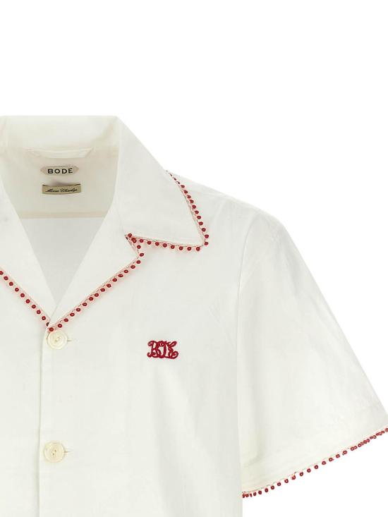 26SS 보디 반팔 셔츠 MRS26SH018WHITE White - BODE