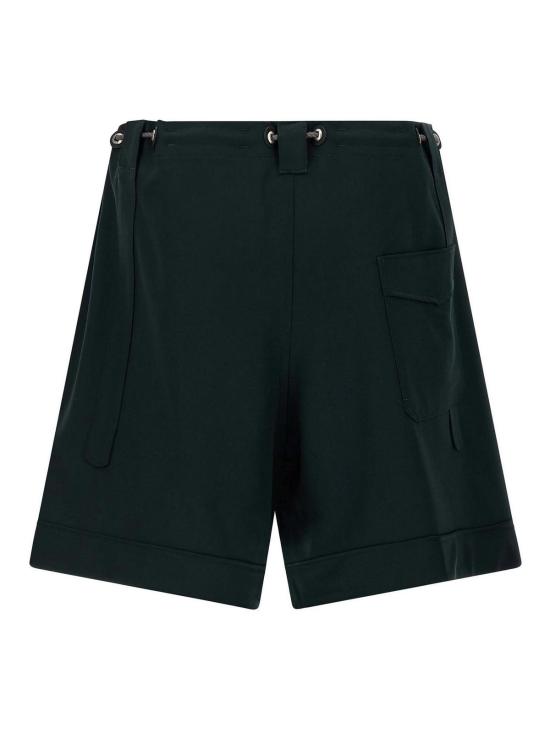 26SS 키코 코스타디노브 숏팬츠 KKSS26T11137 Green - KIKO KOSTADINOV