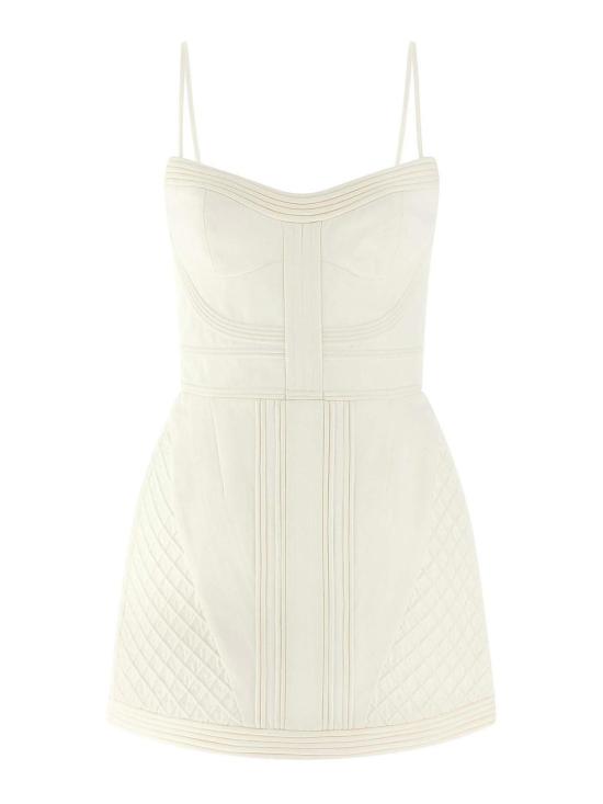 26SS 짐머만 숏 원피스 7251DC261IVO White