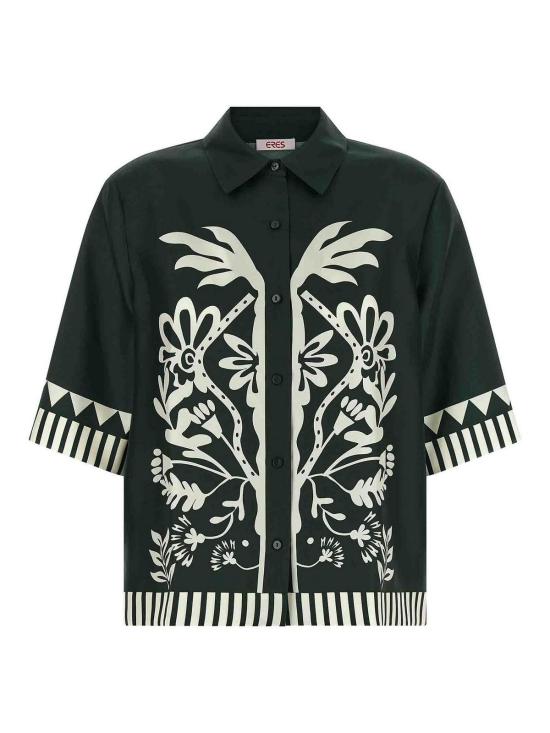 26SS 에레스 셔츠 272613SCARABEEPANAMA Green