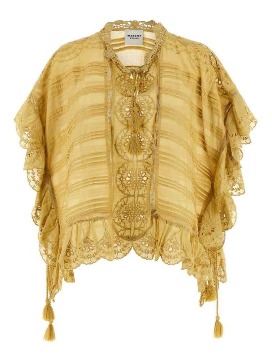 26SS 이자벨마랑에뚜왈 페이튼 탑 HT0768FAD1J05E10LC Yellow