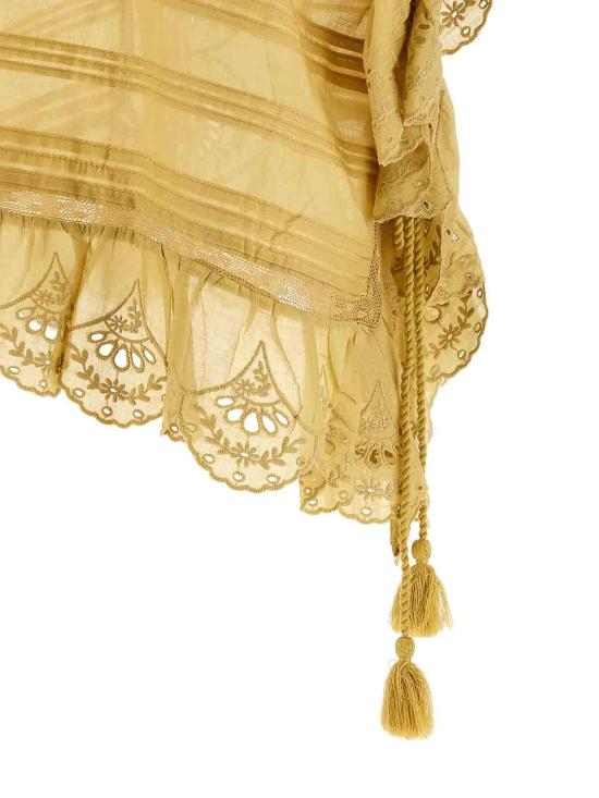 26SS 이자벨마랑에뚜왈 페이튼 탑 HT0768FAD1J05E10LC Yellow - ISABEL MARANT ETOILE