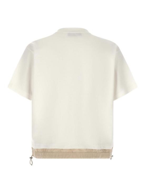 26SS 무레르 반팔 티셔츠 MODTS100012V3876 Beige - MOORER