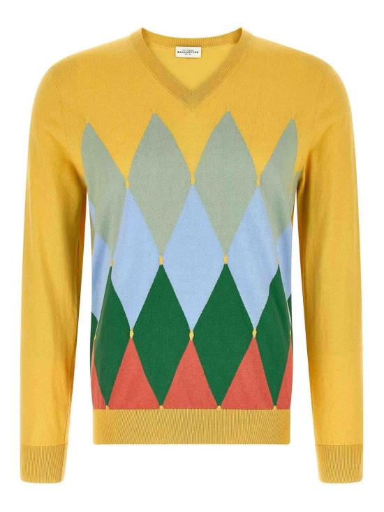 26SS 발렌타인 스웨터 B2P00114CA890500 Yellow