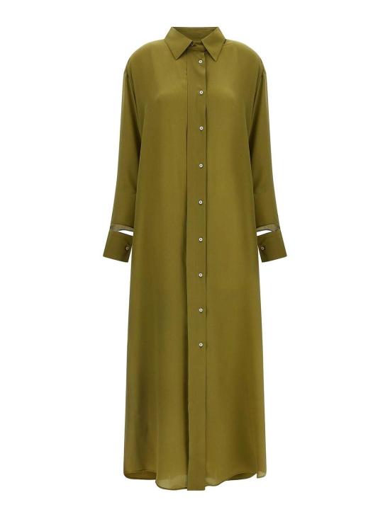 26SS 제지아 롱 원피스 MJD3044141 Green