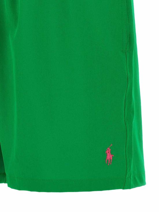  폴로 랄프로렌 포니 자수 스윔 쇼츠 710957782508 Green - POLO RALPH LAUREN