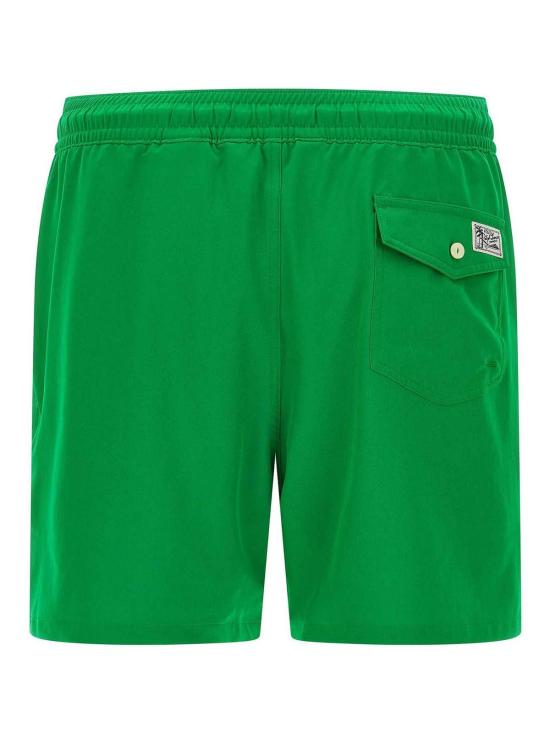  폴로 랄프로렌 포니 자수 스윔 쇼츠 710957782508 Green - POLO RALPH LAUREN