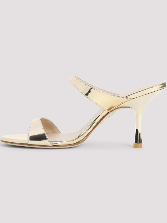 26SS 스튜어트 와이츠먼 뮬/슬리퍼 SL462PYB White Gold - STUART WEITZMAN