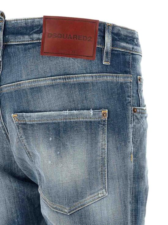 26SS 디스퀘어드2 스트레이트 팬츠 S71LB1754D30010470 Blue - DSQUARED2