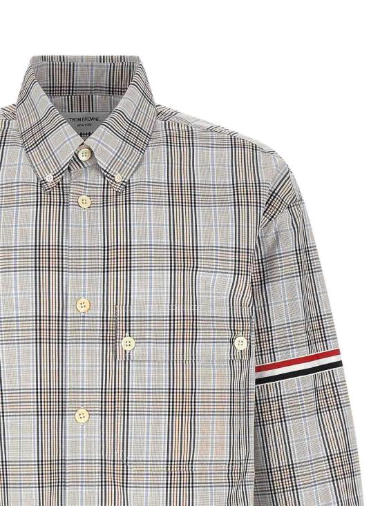 26SS 톰브라운 긴팔 셔츠 MWL430OF1098996 Multicolour - THOM BROWNE